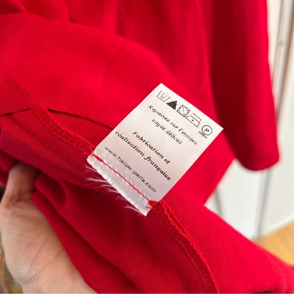 Designer Red Dress - Picture 3 of 11